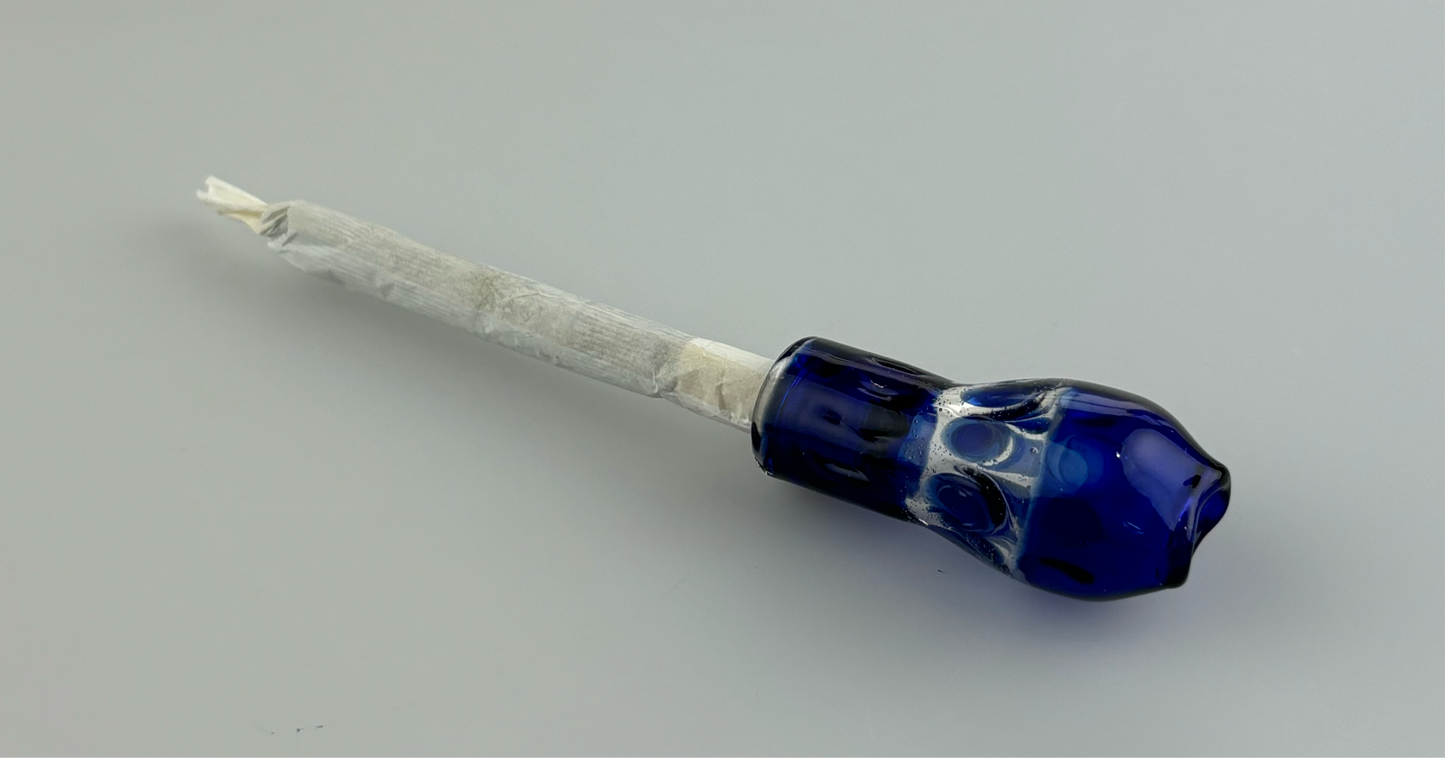 Cobalt and Blu-V crutch (UV Reactive)