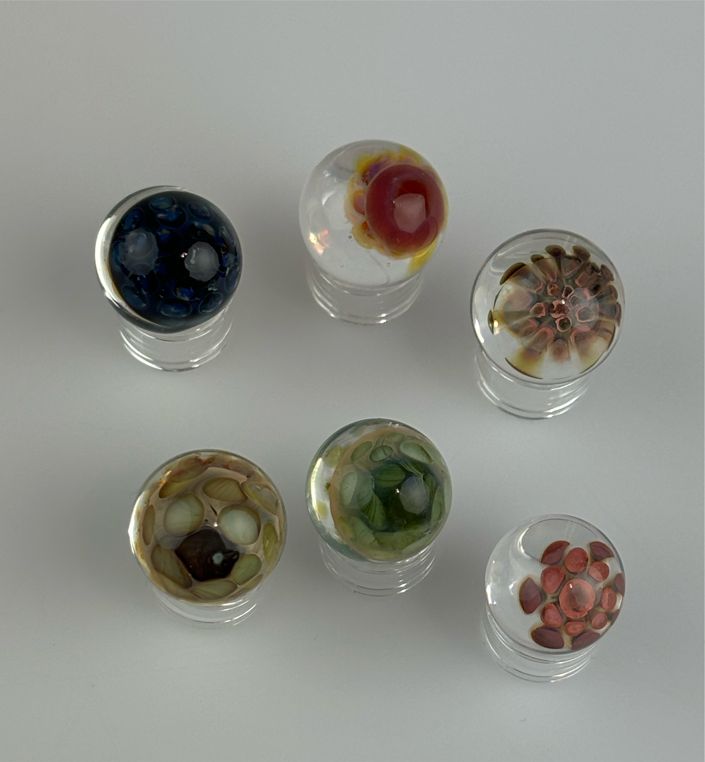 Mini implosion marble set