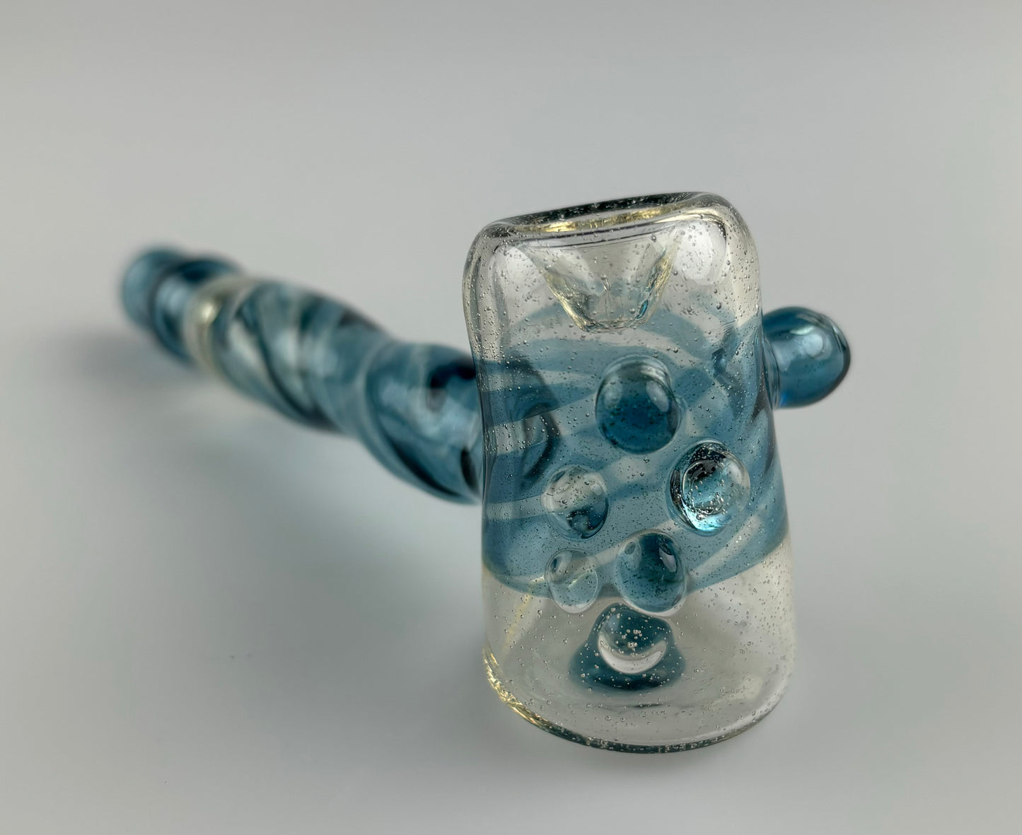 Blu-V and Blue Stardust Cobb pipe  (UV Reactive)