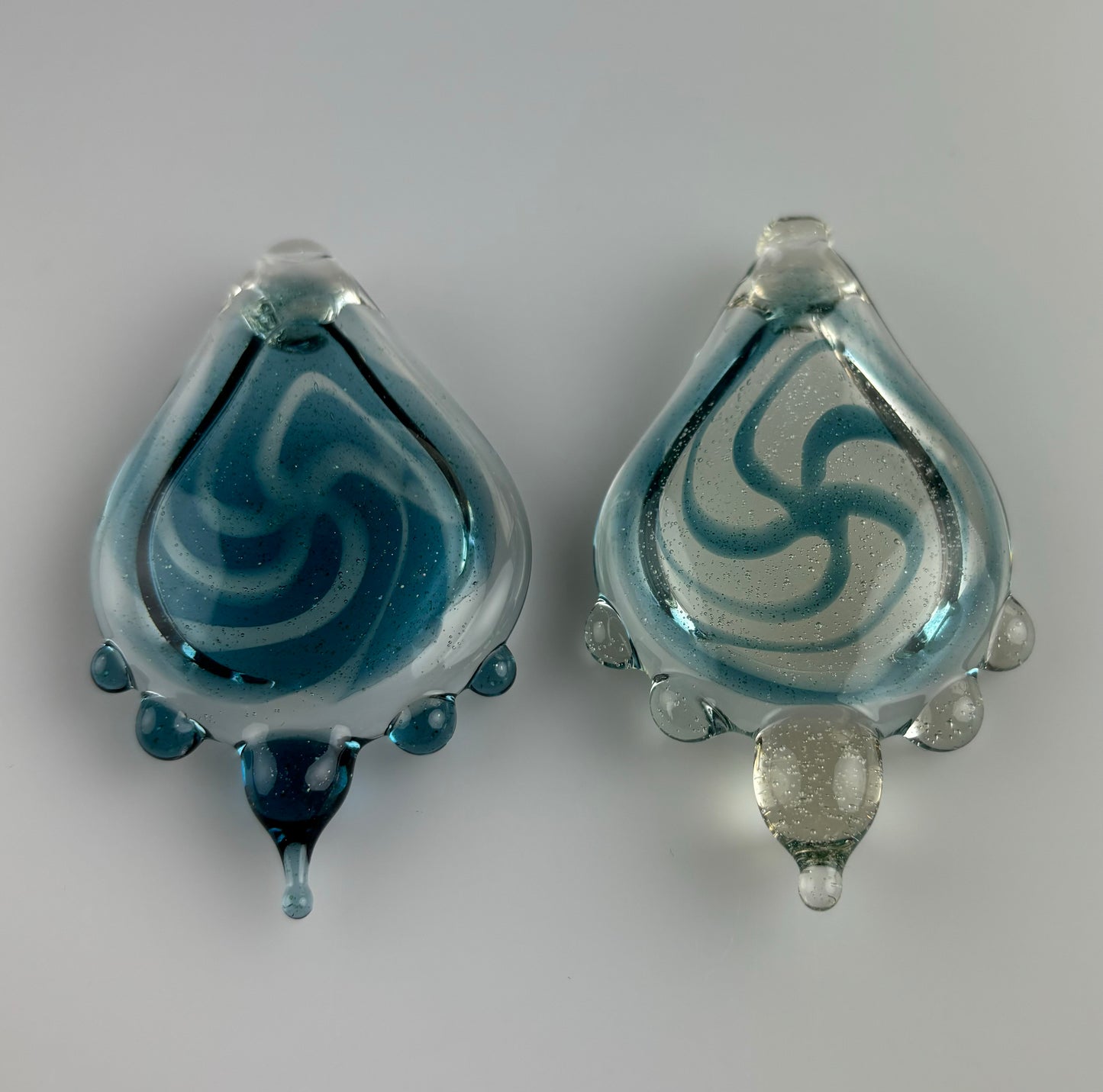 Yin Yang spiral pendant set (UV Reactive)