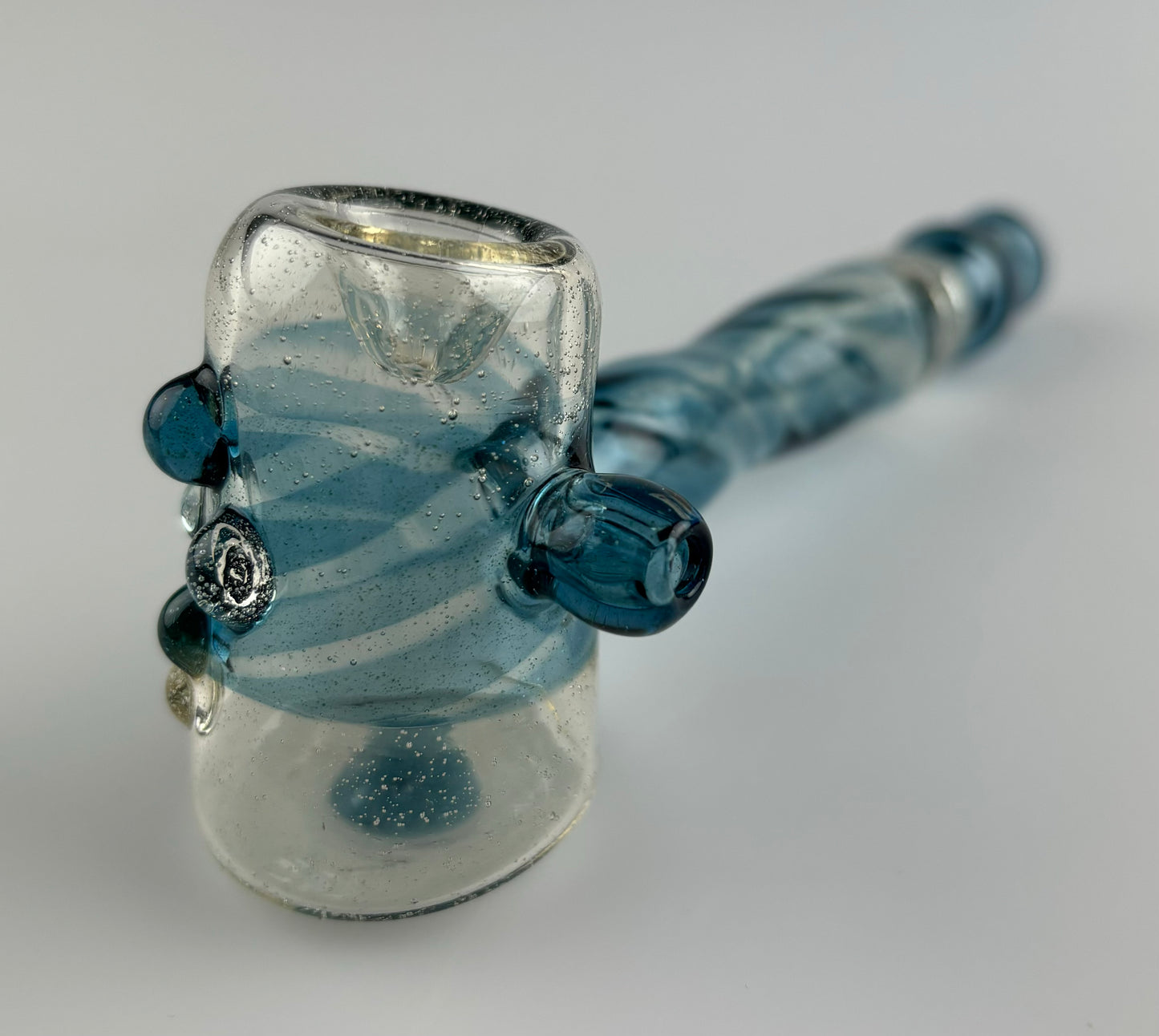 Blu-V and Blue Stardust Cobb pipe  (UV Reactive)