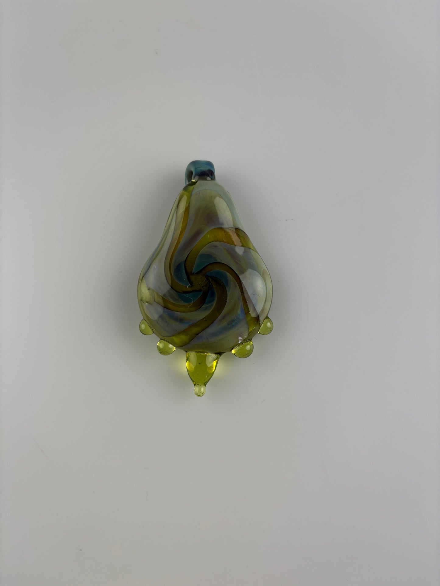 Jackpot and Illuminati spiral pendant (UV Reactive)